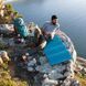 Килимок туристичний складаний одномісний IXPE Naturehike Thickened NH20FCD07 кемпінговий з алюмінієвою плівкою, 187x56x2,5 см, жовтий 6927595748084 фото 7
