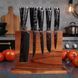 Набір кухонних ножів MAGURA Kitchen 11в1 (Black) 1454 фото 3