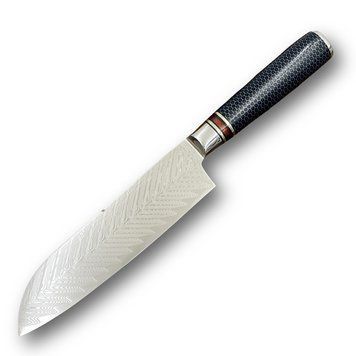 Ніж Кухонний Santoku (VG-10 Honeycomb) KT-2271 фото