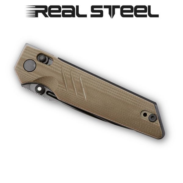 Ніж складаний Real Steel Sacra | Black PVD | G10 7711CB 7711CB фото