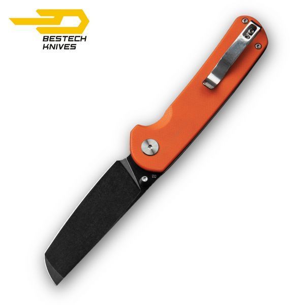 Ніж Складаний BESTECH SLEDGEHAMMER BG31A-2 Orange-Black G10 BG31A-2 фото