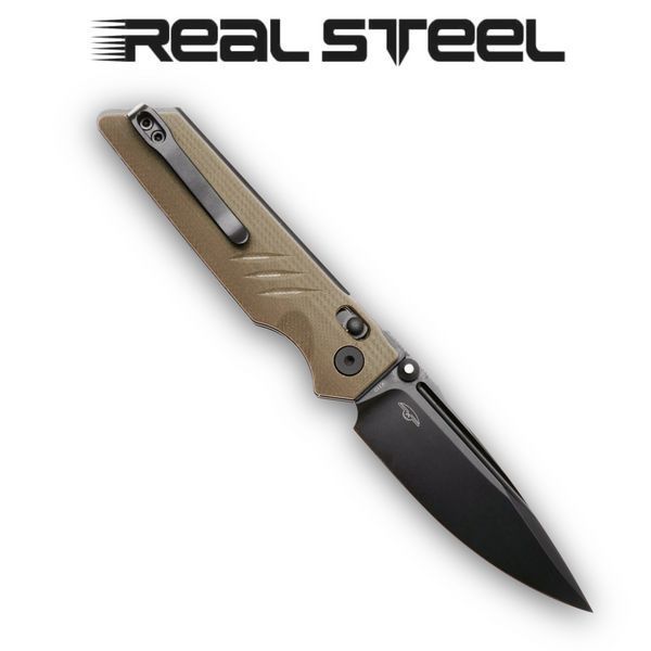 Ніж складаний Real Steel Sacra | Black PVD | G10 7711CB 7711CB фото
