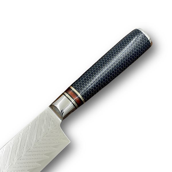 Ніж Кухонний Santoku (VG-10 Honeycomb) KT-2271 фото