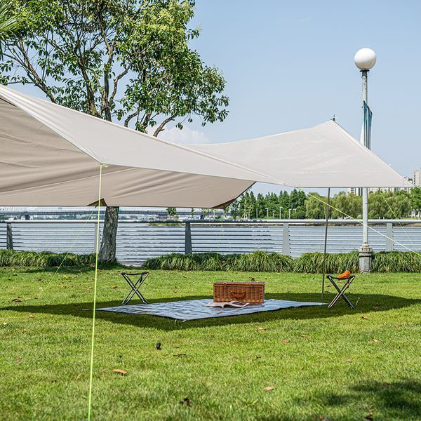 Килимок багатофункціональний кемпінговий термоізоляційний PE Naturehike NH20FCD03 з алюмінієвою плівкою, 160x200 6927595746776 фото