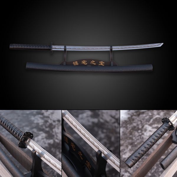 Катана Сувенирная Black-Silver 1687 фото