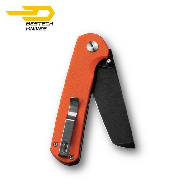 Ніж Складаний BESTECH SLEDGEHAMMER BG31A-2 Orange-Black G10 BG31A-2 фото