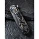 Ніж складаний кишеньковий Civivi Elementum, (7.5 см) Damascus / Carbon Fiber сірий C907C-DS1 фото 12