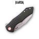 Ніж Складаний Karda J338 Black Damascus J338 фото 4