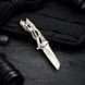 Ніж Складаний Cyberpunk Mini Silver 1727 фото 5