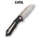 Ніж Складаний Karda J338 Black Damascus J338 фото 2