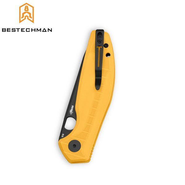 Ніж Складаний BESTECHMAN Angry Owl BMK12A-2 Жовтий BMK12A-2 фото