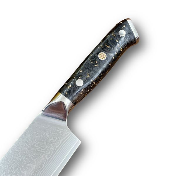 Нож Кухонный Carbon Ember Nakiri (VG-10, Carbon) KT-2589 фото