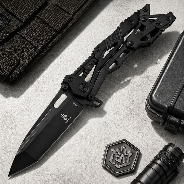 Ніж Складаний Cyberpunk Black 1726 фото