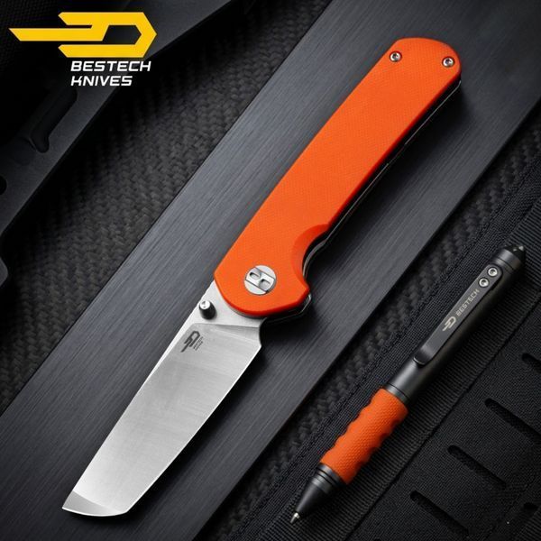 Ніж Складаний BESTECH SLEDGEHAMMER BG31A-1 Orange G10 BG31A-1 фото