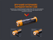 Аккумулятор 18650 Fenix (3400 mAh) micro usb зарядка ARB-L18-3400U фото 5