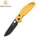 Ніж Складаний BESTECHMAN Angry Owl BMK12A-2 Жовтий BMK12A-2 фото 1