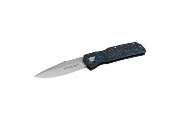 Нож Maserin Power, Magnacut, fat carbon arctic blue 4009427 фото