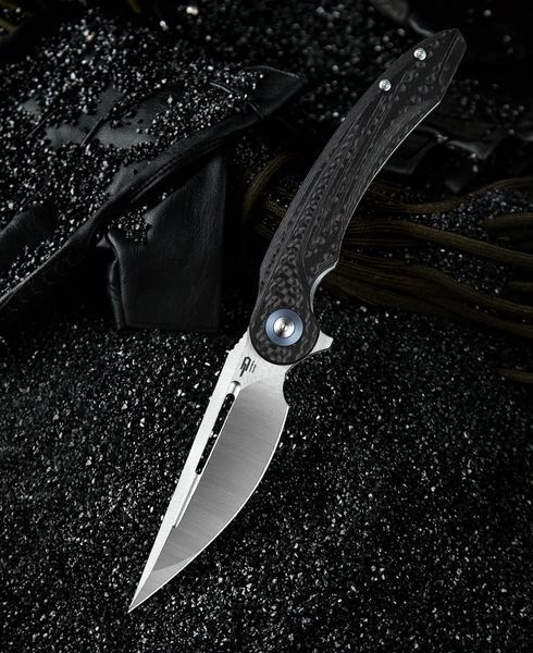 Нож Складной BESTECH IRIDA BG25D Interlayer with Carbon Fiber BG25D фото