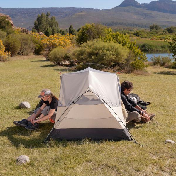 Намет надлегкий двомісний Naturehike Mongar Hiking Tent Pro CNK2550WS037, 20D, зелений 6977465863607 фото