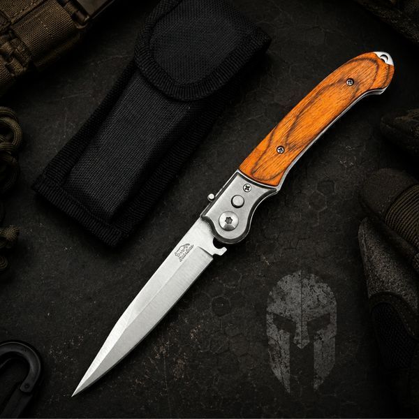 Ніж викидний S-555 Wood S-555 фото