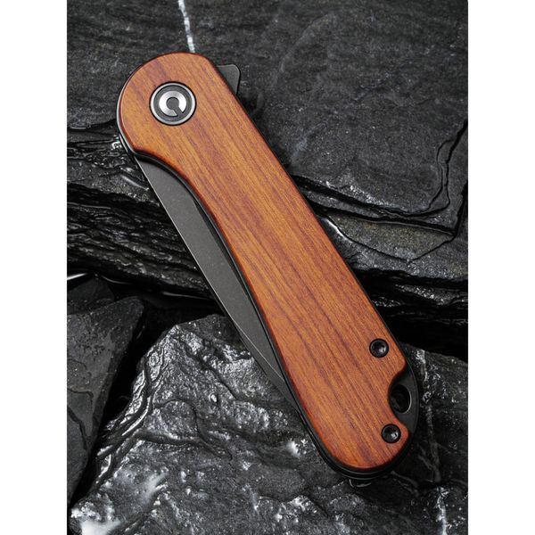 Ніж складаний кишеньковий Civivi Elementum, (7.5 см) D2 / Guibourtia Wood C907U фото