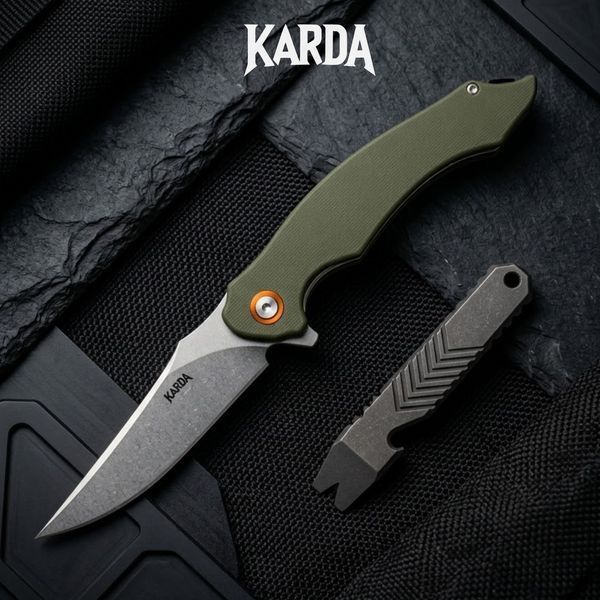 Ніж складаний Karda J307 Green J307G фото