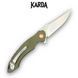 Ніж складаний Karda J307 Green J307G фото 2
