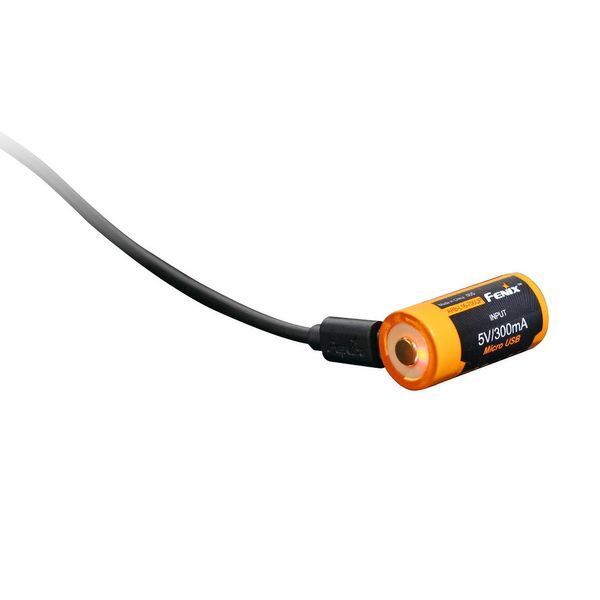 Акумулятор 16340 Fenix 700 UP mAh Li-ion micro usb зарядка ARB-L16-700UP фото