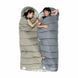 Спальник з капюшоном Naturehike M400 NH20MSD02, down cotton, сірий 57605 фото 4
