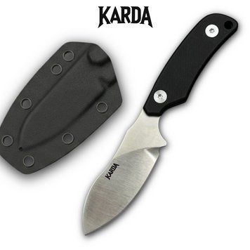 Нож Фиксированный Karda Z038 Black 1677 фото