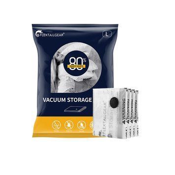 Вакуумні пакети Flextail, розмір S (40х60 см), 4 шт 6971670130394 фото