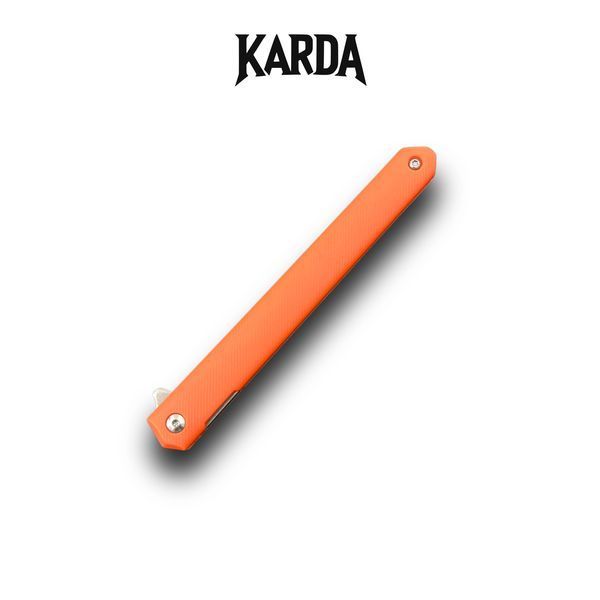 Нож складной Karda J097 orange handle Drop Blade NS MK097OD фото