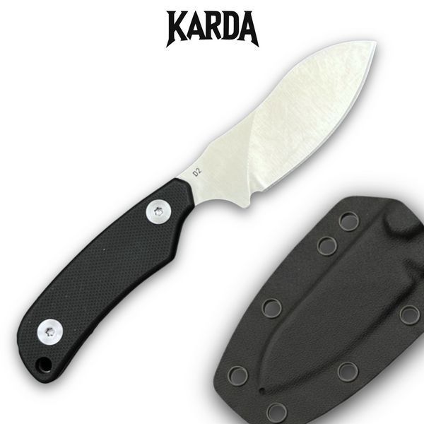 Нож Фиксированный Karda Z038 Black 1677 фото
