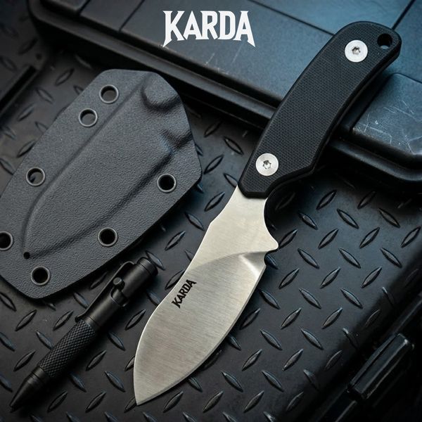 Нож Фиксированный Karda Z038 Black 1677 фото