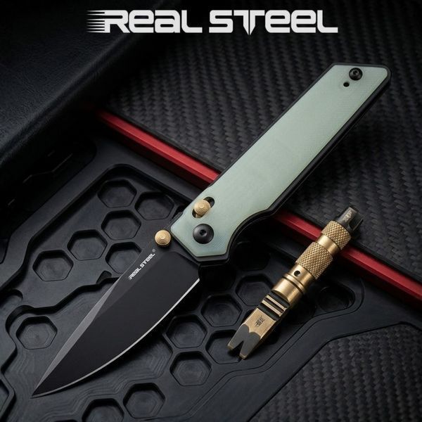 Ніж складаний Real Steel Sacra | Black PVD | G10 7711NB 7711NB фото