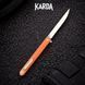 Ніж складаний Karda J097 orange handle Drop Blade NS MK097OD фото 2