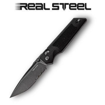 Ніж складаний Real Steel Sacra Tact| Tanto Serrated 7713B 7713B фото