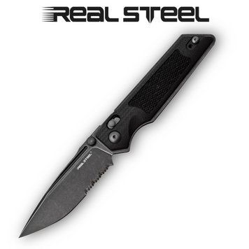 Нож складной Real Steel Sacra Tact| Tanto Serrated 7713B 7713B фото