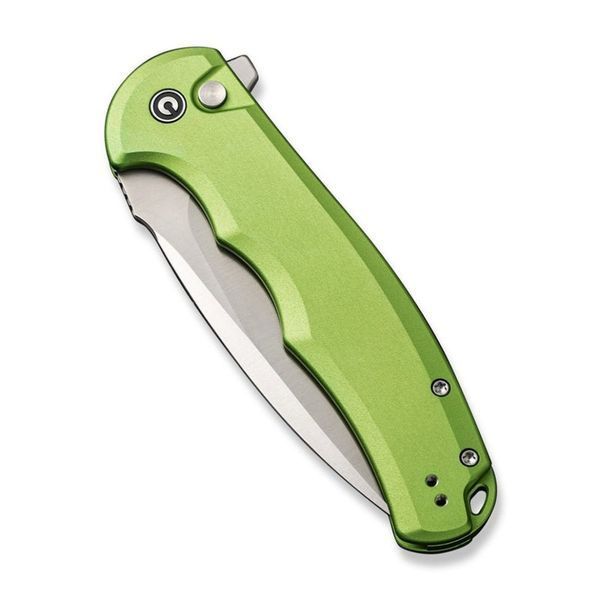 Нож складной туристический Civivi Praxis, (9.5 см) Nitro-V/Aluminum зеленый C18026E-3 фото