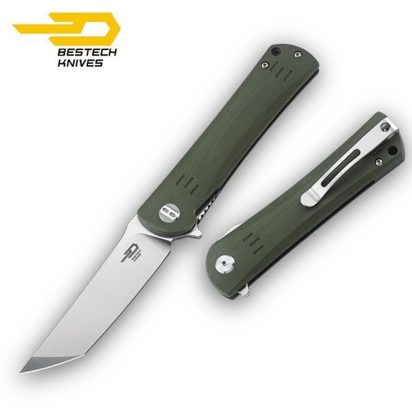 Ніж Складаний BESTECH KENDO BG06B-1 Army Green G10 BG06B-1 фото