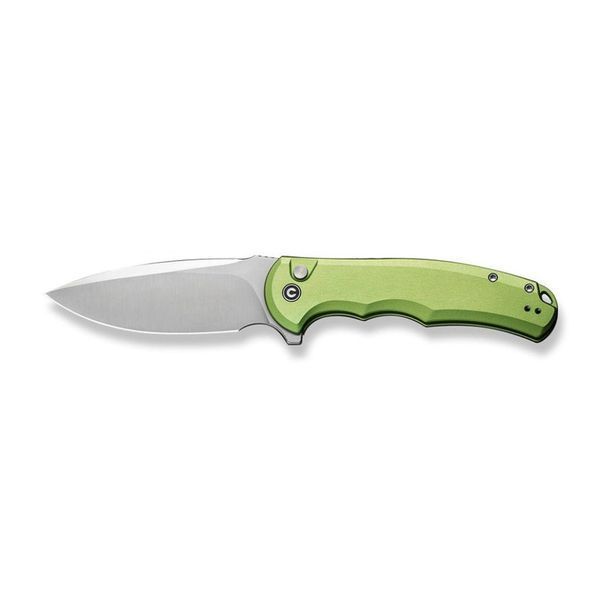 Нож складной туристический Civivi Praxis, (9.5 см) Nitro-V/Aluminum зеленый C18026E-3 фото