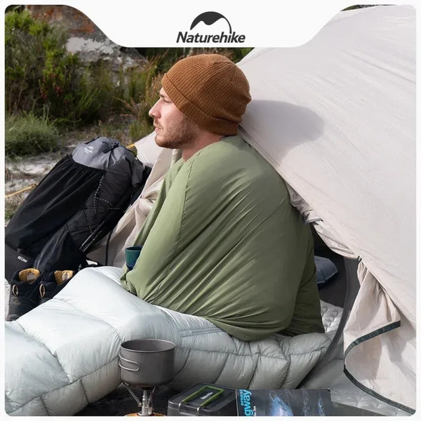 Подкладка для спального мешка Naturehike CNH22SD016, нейлон, зеленая 6975641885818 фото