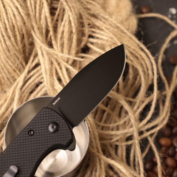 Ніж Складаний Kizer Amicus Black (L3002A1) L3002A1 фото