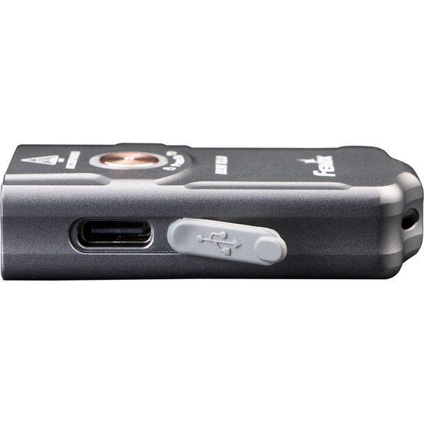 Фонарь наключительный Fenix E03R V2.0, серый E03RV20GR фото