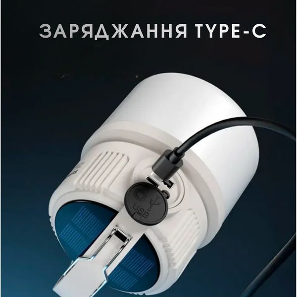 Ліхтар Powerbank Кемпінговий з сонячною панеллю SuperFire T22 SF-T22 фото