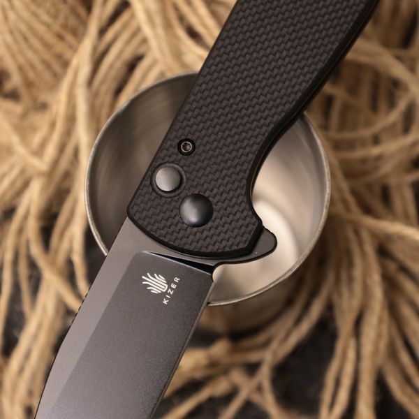 Ніж Складаний Kizer Amicus Black (L3002A1) L3002A1 фото