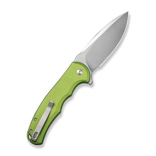 Нож складной туристический Civivi Praxis, (9.5 см) Nitro-V/Aluminum зеленый C18026E-3 фото