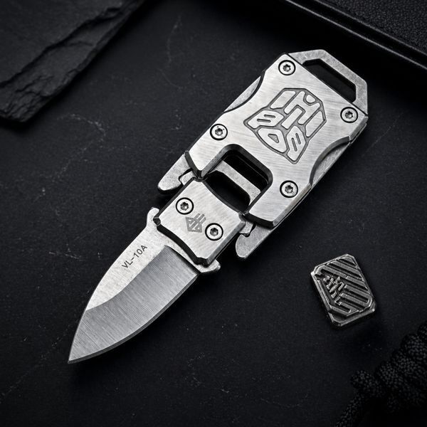 Ніж брелок HIDE Silver 589 фото