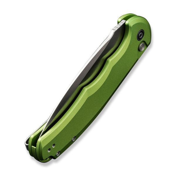 Нож складной туристический Civivi Praxis, (9.5 см) Nitro-V/Aluminum зеленый C18026E-3 фото