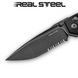 Ніж складаний Real Steel Sacra Tact| Tanto Serrated 7713B 7713B фото 4